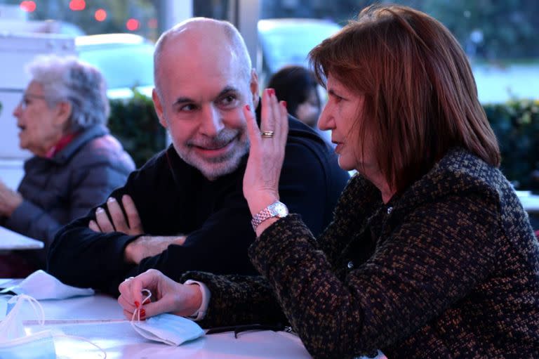 Larreta y Bullrich, juntos tras el acuerdo