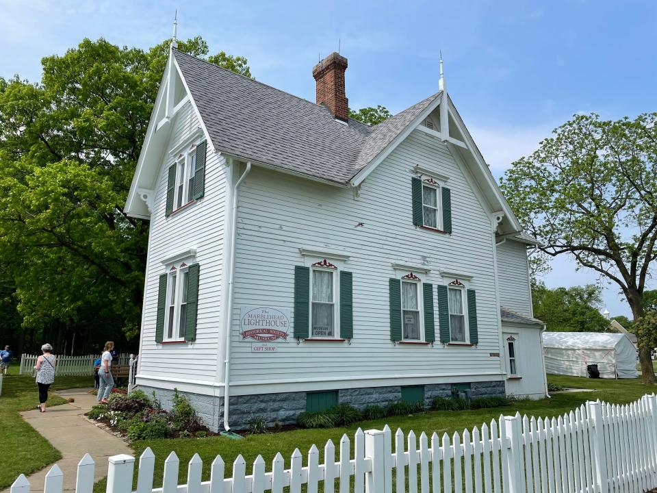The restored Keeper's House is now a museum operated by the Marblehead Lighthouse Historical Society.