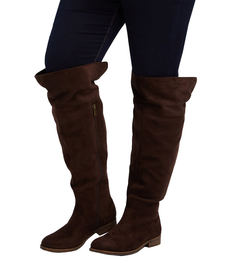 Charlotte Russe Flat Over The Knee Boot