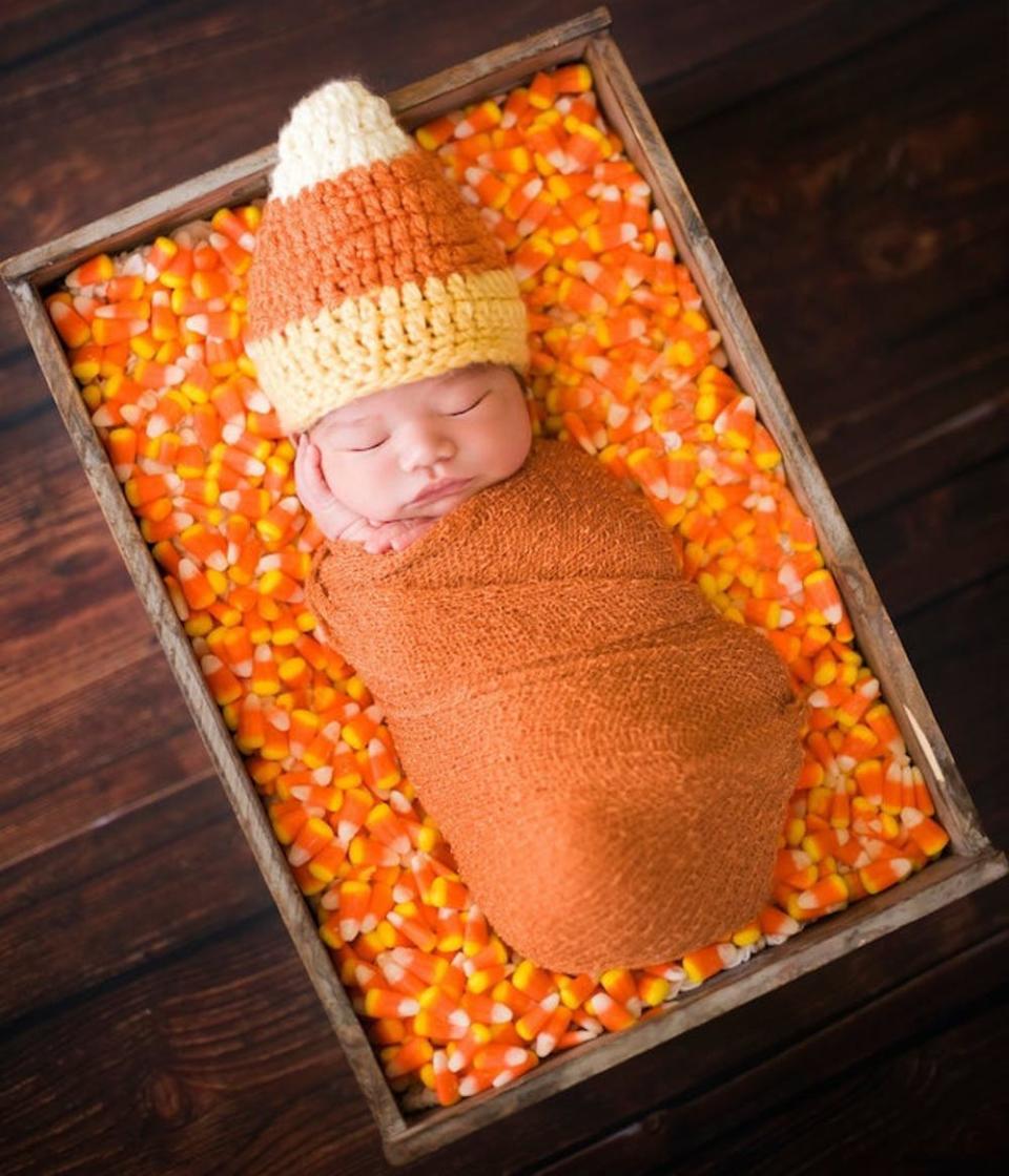 Corn Hat Baby Costume