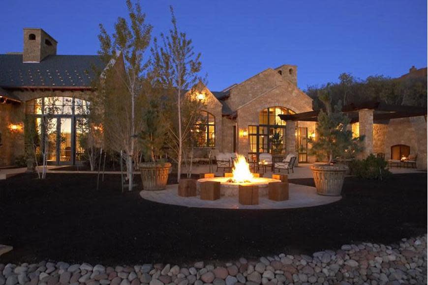 The house also has a private wine cellar.