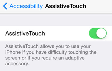 AssistiveTouch