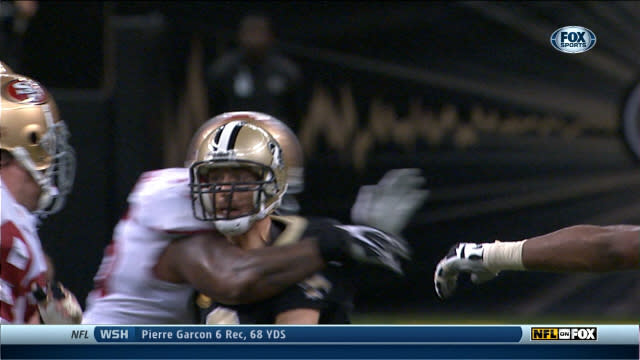 - Saints' Drew Brees on Ahmad Brooks hit and 'Go Go Gadget' neck