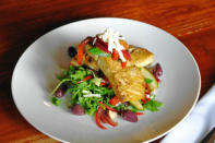 <p>For a taste of the Mediterranean, try this delicious <a rel="nofollow" href="http://au.lifestyle.yahoo.com/food/recipes/recipe/-/16455774/pan-seared-snapper-with-a-warm-mediterranean-salad/" data-ylk="slk:pan seared salmon recipe. For more on the Golden Door, visit their website.;elm:context_link;itc:0;sec:content-canvas" class="link ">pan seared salmon recipe. For more on the Golden Door, visit <span>their website.</span></a></p>