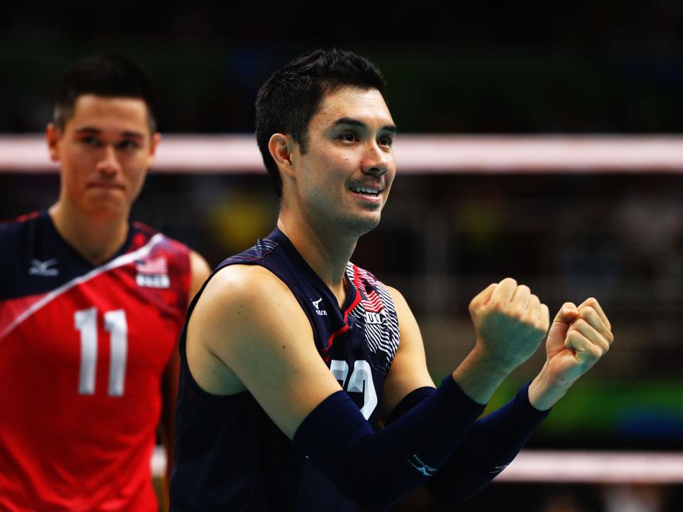 Erik Shoji during the 2016 Olympics in Rio.