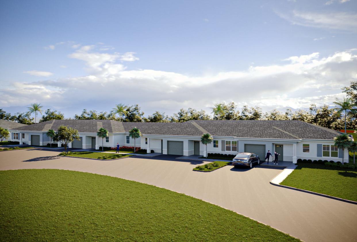 Rendering of Resident Buildings.