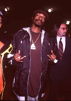 Snoop Dogg at the Westwood premiere of Miramax's Jackie Brown