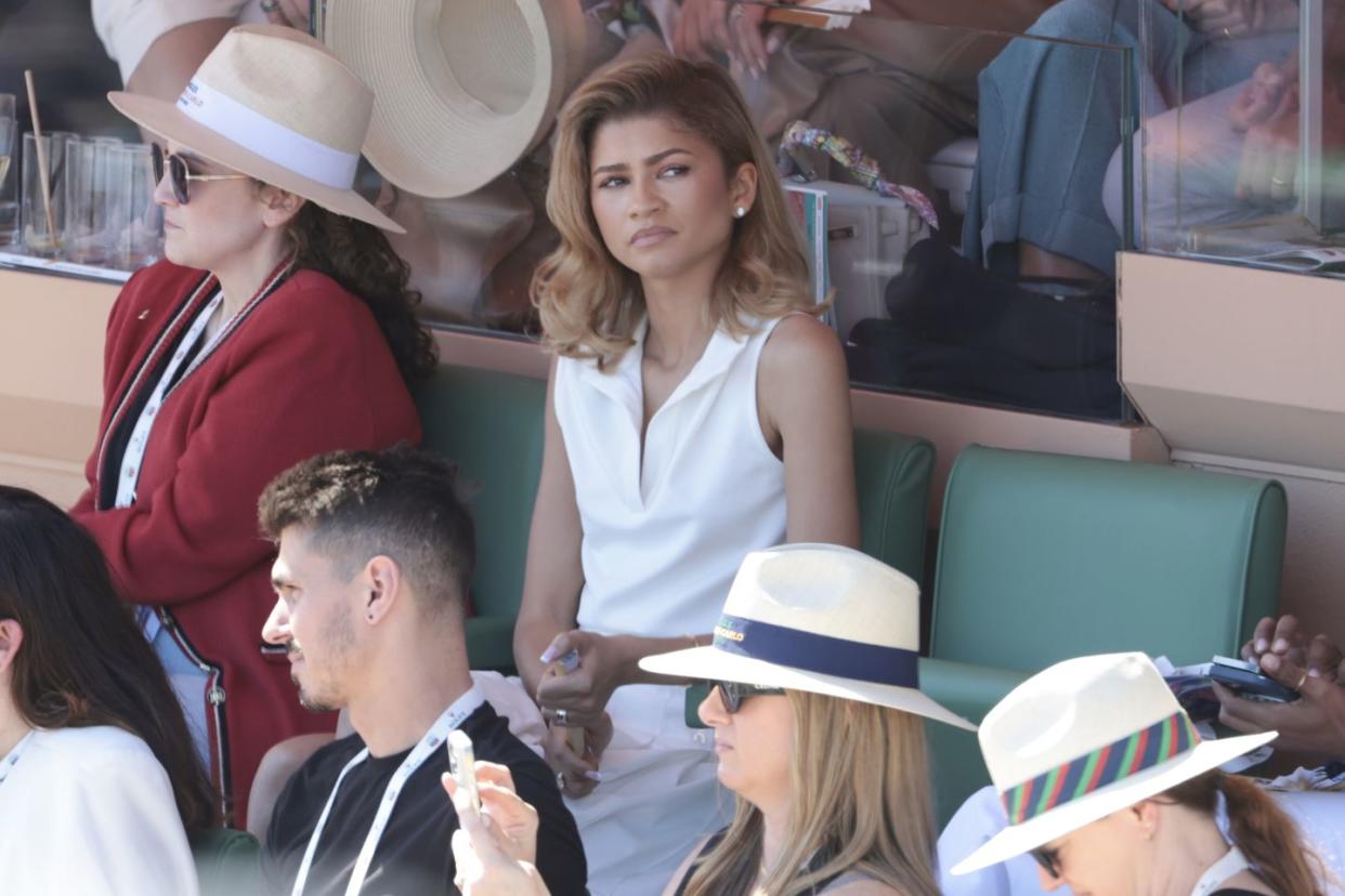 zendaya at rolex montecarlo masters day seven