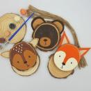 <p><strong>InkandTrinketKids</strong></p><p>etsy.com</p><p><strong>$19.99</strong></p><p>As far as we're concerned, it's never too early to kick off the holidays. Little ones can start by painting these adorable woodland animal ornaments. The kit comes with everything they'll need, including paint, twine, and pre-cut wood disks. </p>