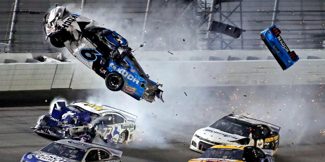 Ryan Newman Daytona 500 crash