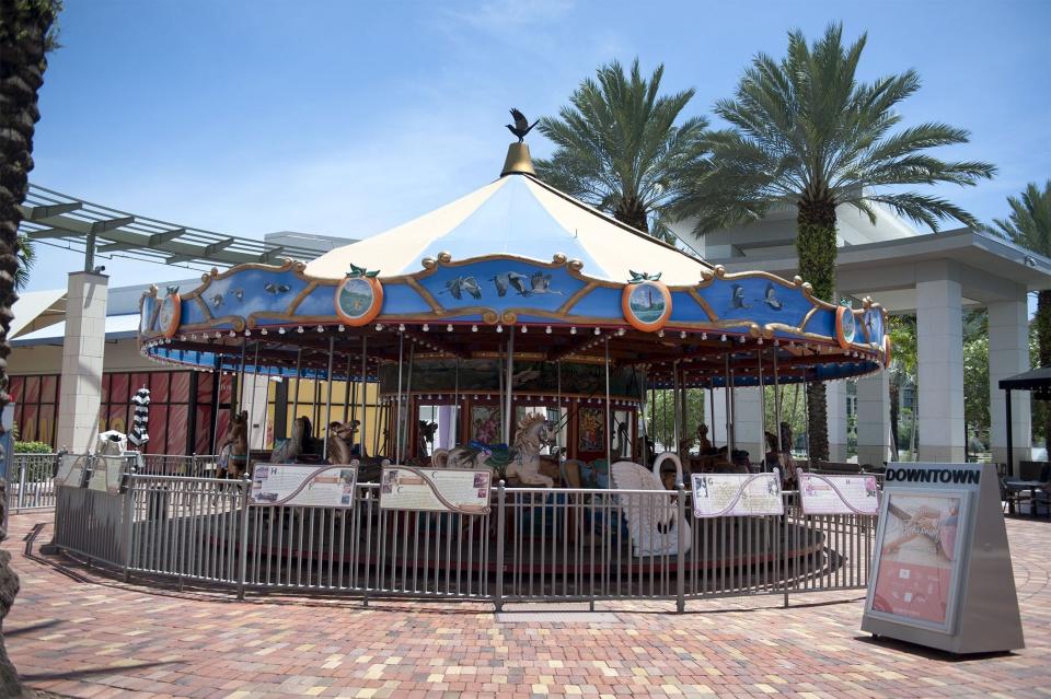 The Downtown Palm Beach Gardens carousel had shut down once before, for repairs during 2020, before its present hiatus.