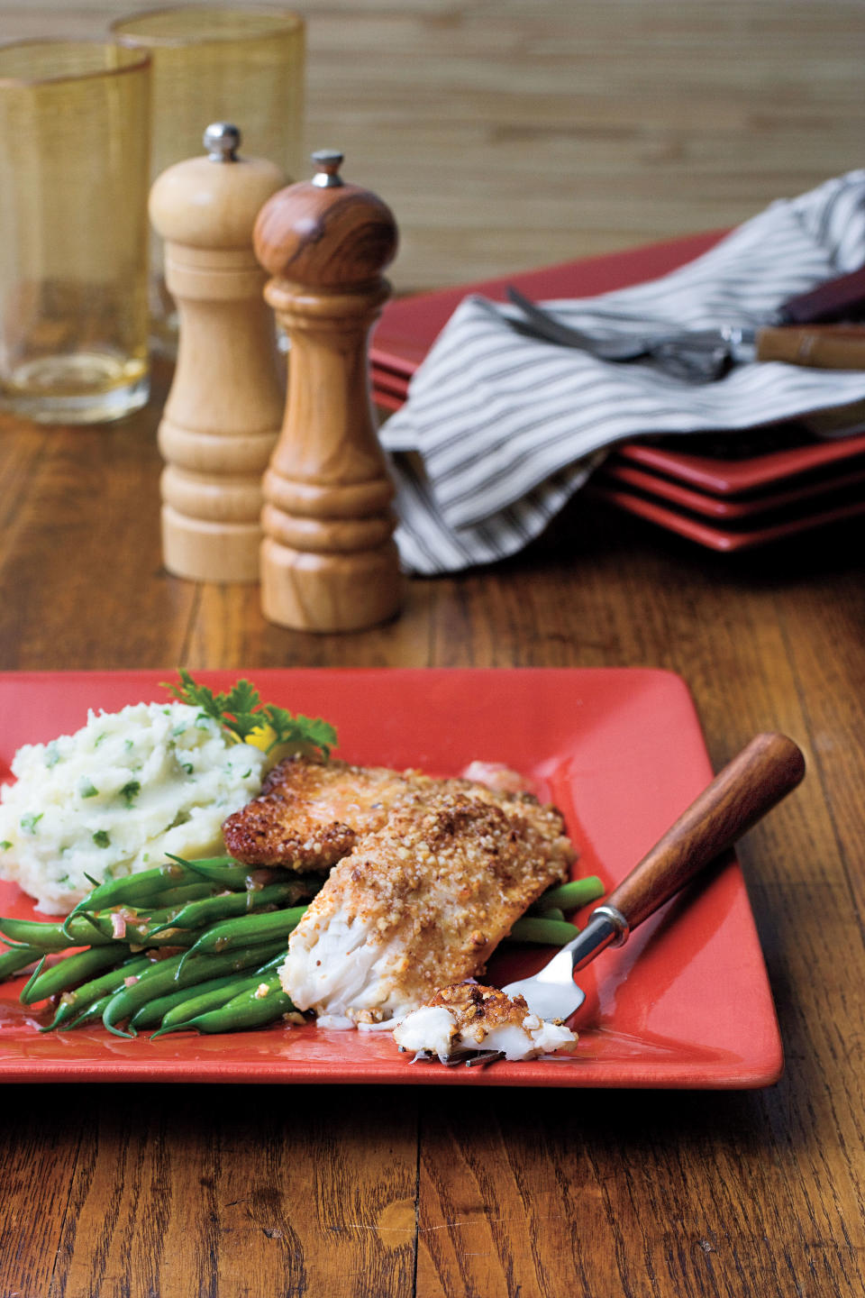 Pecan-Crusted Tilapia