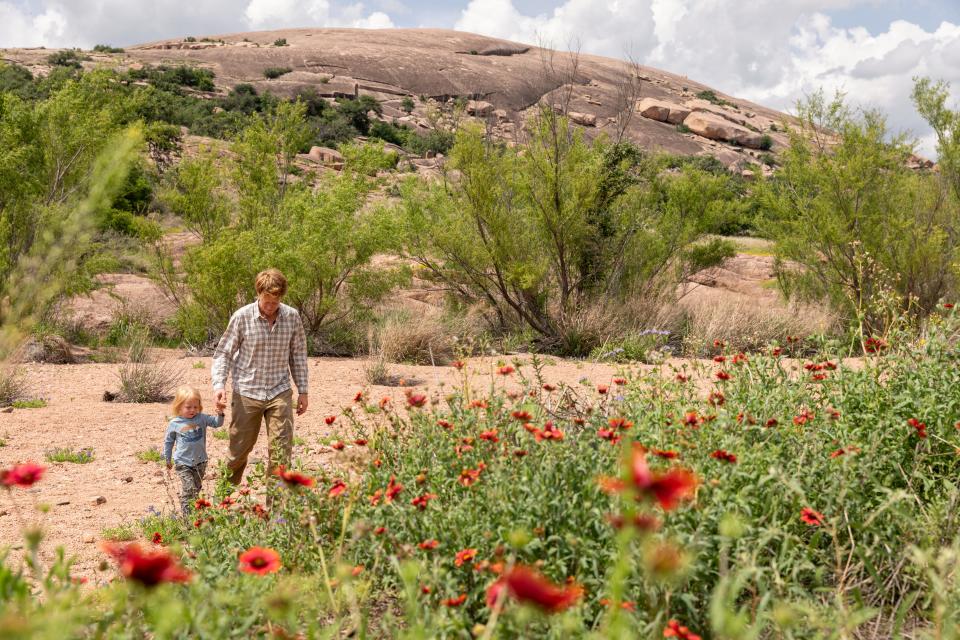 Nature filmmaker Ben Masters and his daughter visit Enchanted Rock State Natural Area. The Texas state park system turned 100 in 2023 and Masters' team made a celebratory short about the parks.