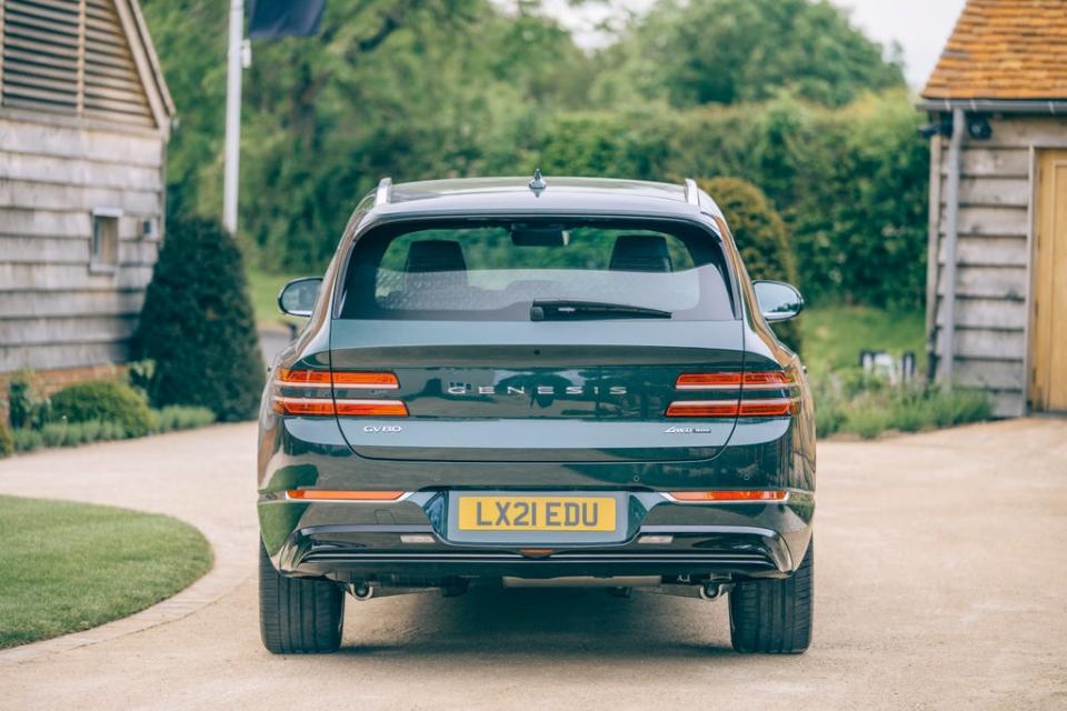 Cross country it is swift and can be driven with a little gusto, but it’s no 12-cylinder Bentley (Genesis)