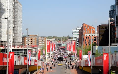 Wembley Way - Credit: SOUTHAMPTON FC