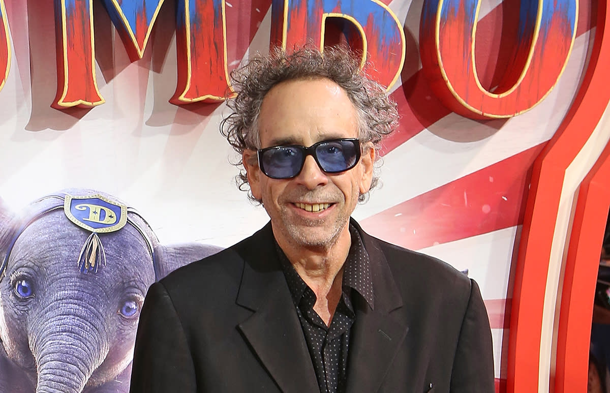 Tim Burton en la premiere de Dumbo en 2019 en Londres (Foto: David M. Benett/Dave Benett/WireImage)