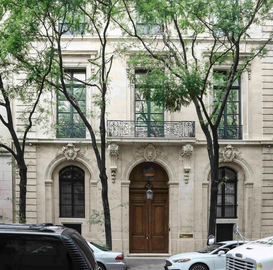 This photo shows the Manhattan residence of Jeffrey Epstein, Monday July 8, 2019, in New York. Prosecutors said Monday, federal agents investigating wealthy sex offender Jeffrey Epstein found 