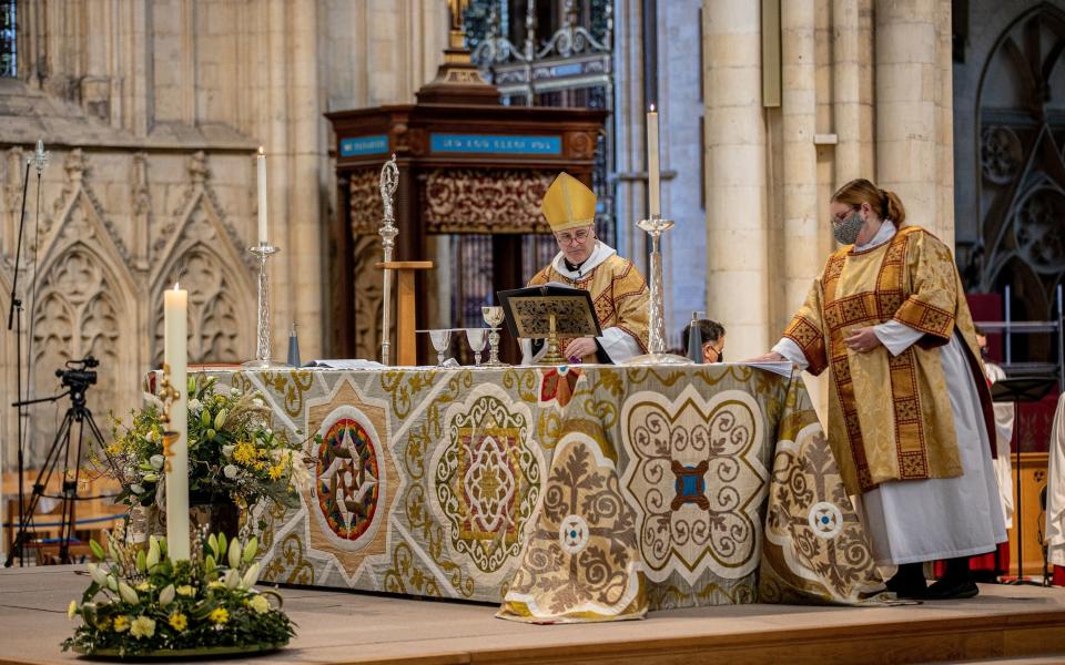 The Most Rev Stephen Cottrell, the Archbishop of York, has dubbed a 'simpler, humbler, bolder' vision for the Church of England's future - Charlotte Graham 