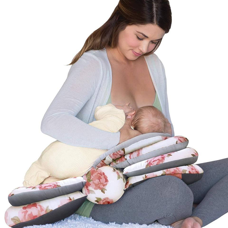 6) Elevate Adjustable Nursing and Breastfeeding Pillow