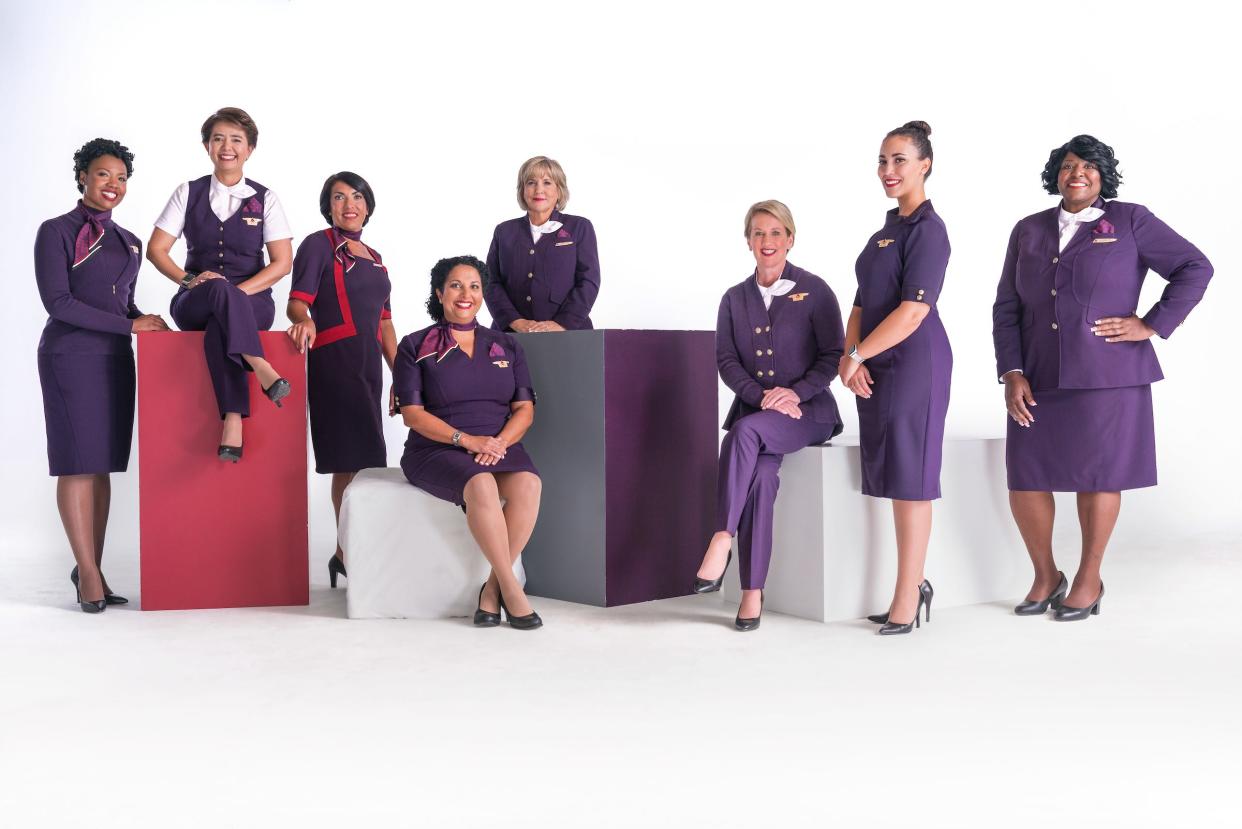 Delta Flight Attendant Uniform