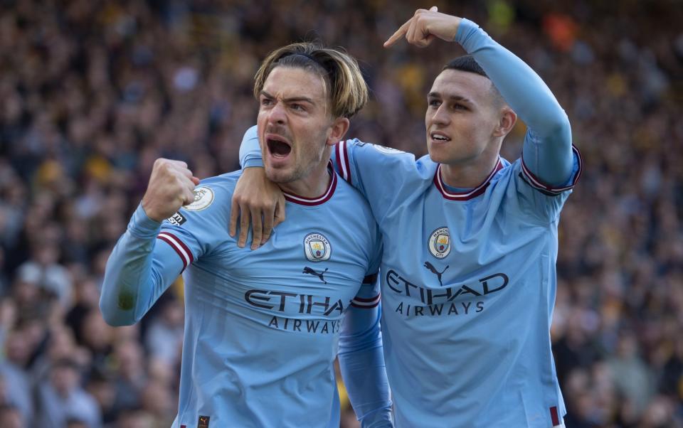 Jack Grealish Phil Foden Manchester City - Joe Prior/Visionhaus via Getty Images