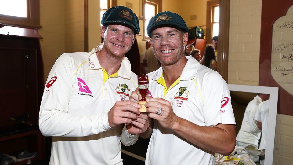 Smith and Warner won’t return in the ODI series against Pakistan. Pic: Getty