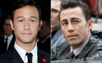 Joseph Gordon-Levitt as Joe (fashioned after Bruce Willis) in “Looper”