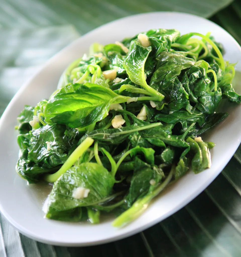 不能二次加熱的食物：綠色葉菜類（示意圖/Getty Image）