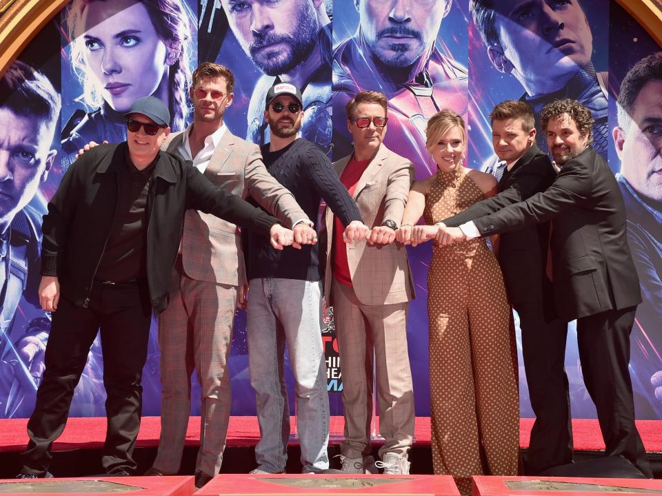 avengers endgame cast at chinese theater in 2019