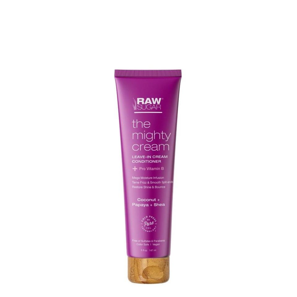 5) Raw Sugar Mighty Hair Cream Leave-In Conditioner