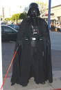  Premiere: Darth Vader at the LA premiere of 20th Century Fox's <a href="/movie/1808406061/info" data-ylk="slk:Star Wars: Episode III - Revenge of the Sith;elm:context_link;itc:0;sec:content-canvas" class="link ">Star Wars: Episode III - Revenge of the Sith</a> - 5/12/2005<br>Photo: <a href="http://www.wireimage.com" rel="nofollow noopener" target="_blank" data-ylk="slk:Albert L. Ortega, Wireimage.com;elm:context_link;itc:0;sec:content-canvas" class="link ">Albert L. Ortega, Wireimage.com</a>