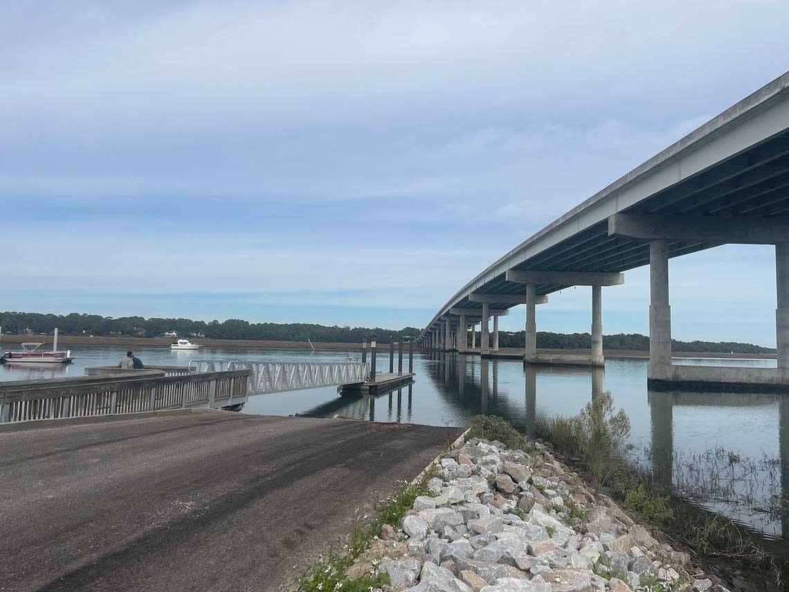 The county is waiting for final permit issuance from the Town of Hilton Head to install the newly built dock, which will accommodate the ferry.