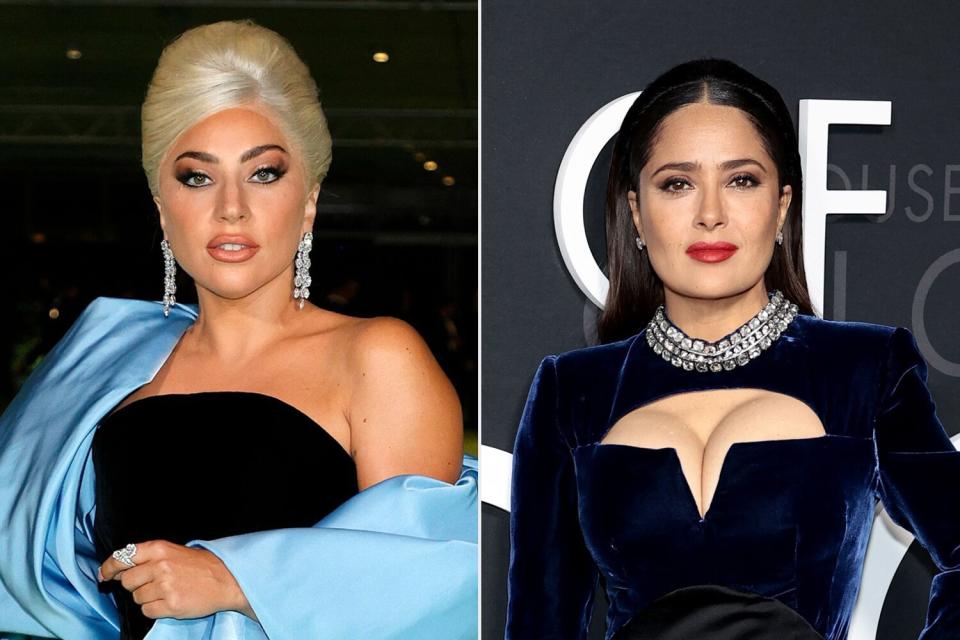 Lady Gaga; Salma Hayek