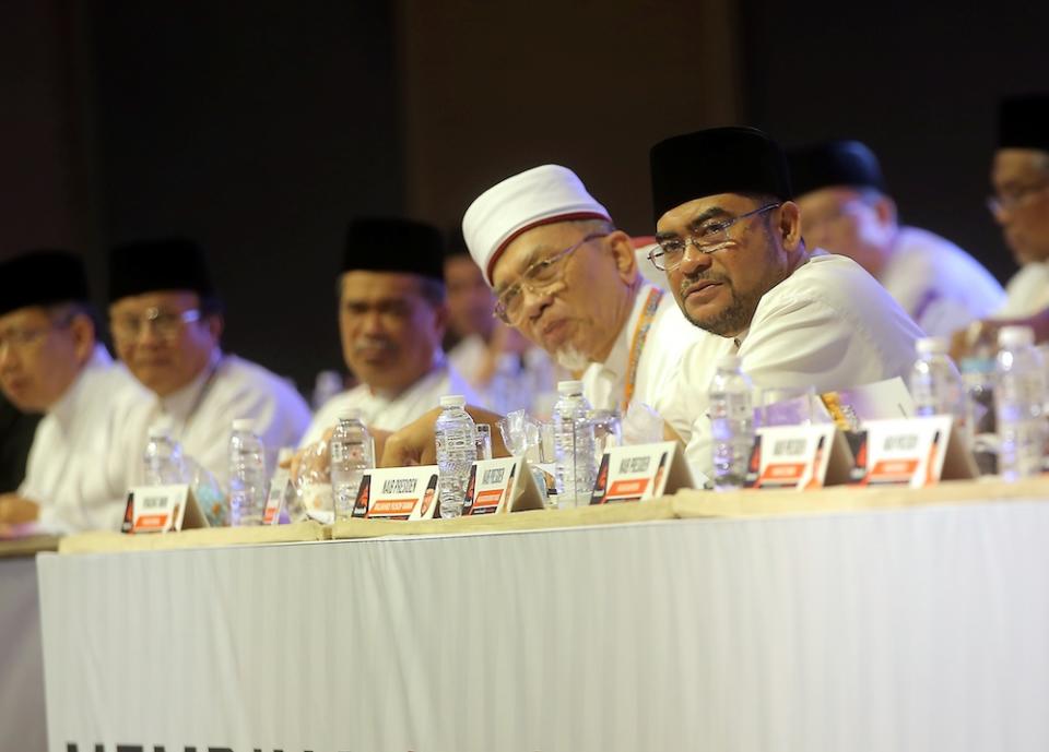 Datuk Seri Mujahid Yusof Rawa attends the Amanah National Convention in Ipoh December 14, 2018. — Picture by Farhan Najib