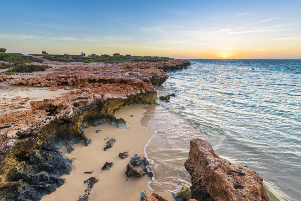 This World Heritage listed site is home to an array of aquatic life including turtles, manta rays and humpback whales. [Photo: Getty]