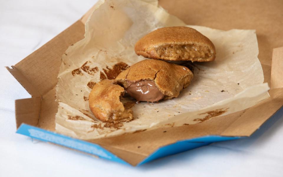 Domino's Creme Egg Cookies close-up