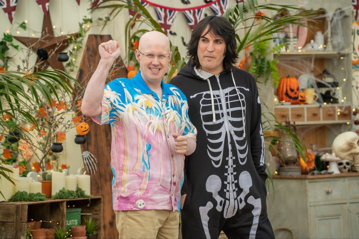 Matt Lucas and Noel Fielding have co-presented The Great British Bake Off together for three years  (Channel 4/ Love Productions)