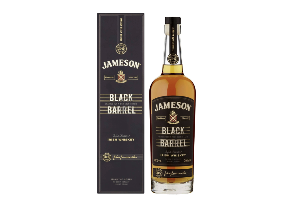 14) Black Barrel Irish Whiskey