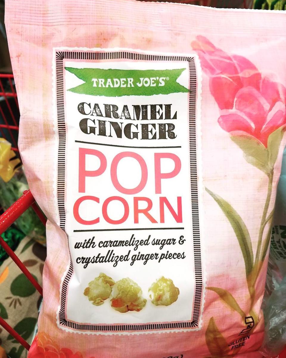 Caramel Ginger Popcorn