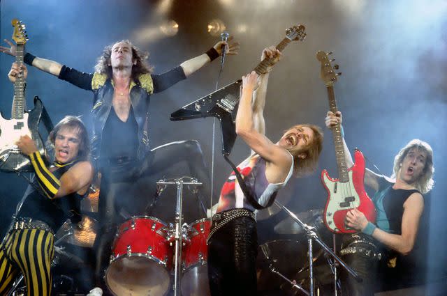 <p>Michael Ochs Archives/Getty</p> Scorpions