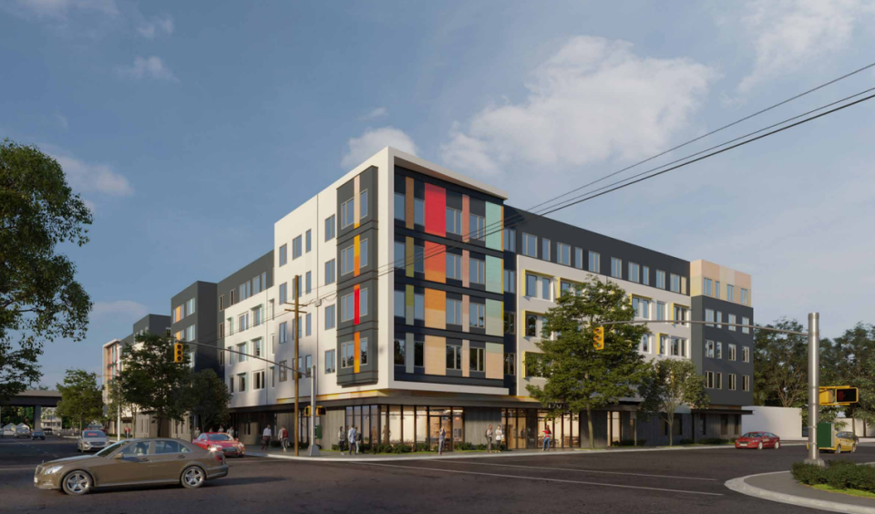 The On Broadway apartments will have 140 affordable housing units at the corner of 19th Street and Broadway in Sacramento.