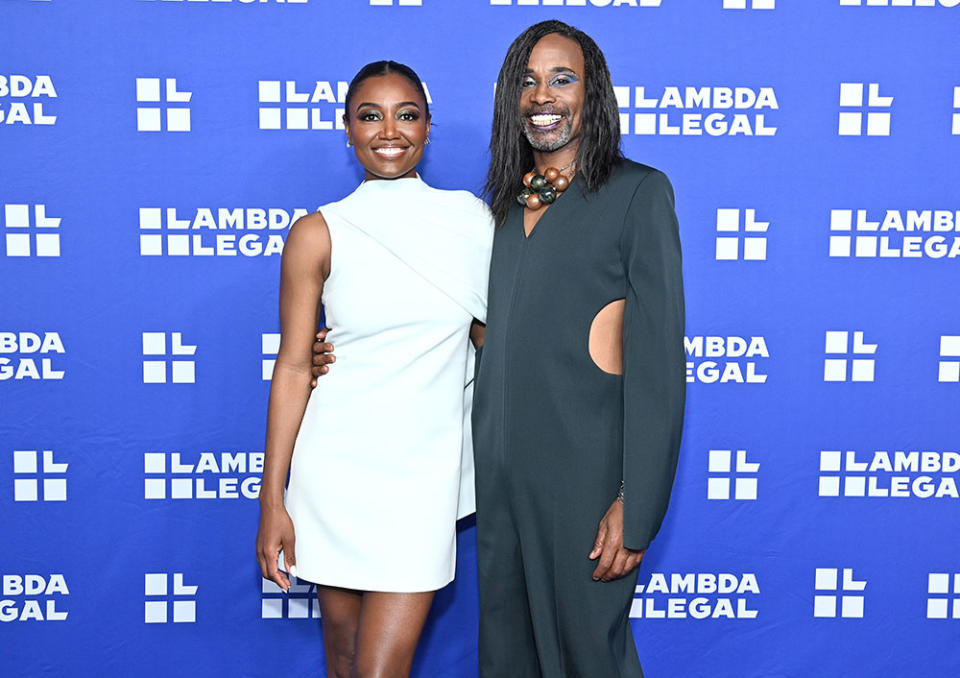 Patina Miller and Billy Porter