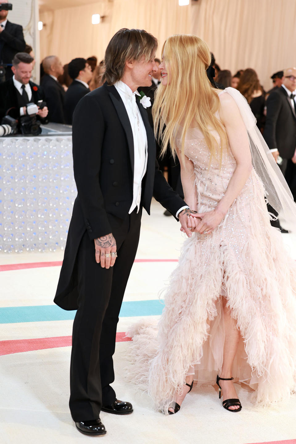 Nicole Kidman and Keith Urban were all smiles. Photo: Getty