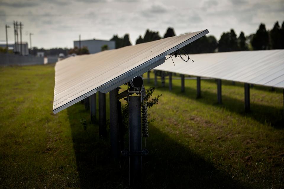 TECO's Solar Energy Center on State Road 60 in Mulberry.