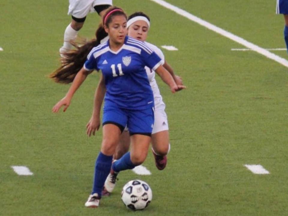 Vanessa Guillen, la soldado de Fort Hood asesinada en 2020, eligió una carrera militar sobre su sueño de ser una jugadora profesional de fútbol (Mayra Guillen)