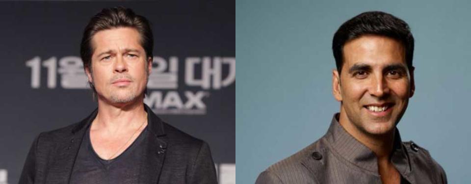 10. Brad Pitt and Akshay Kumar: $31.5 million