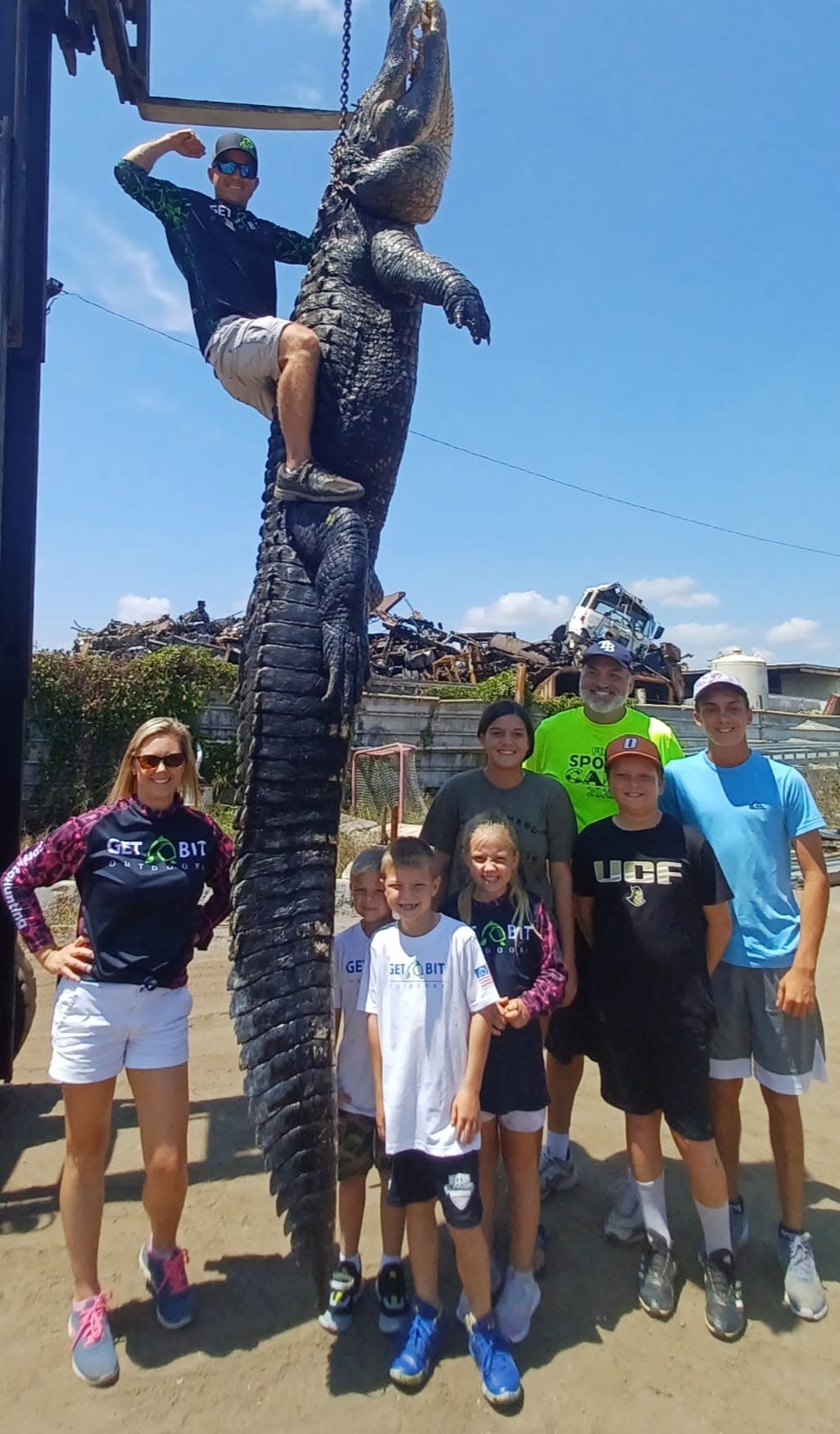 This 14-foot alligator may be the biggest one ever caught in Georgia