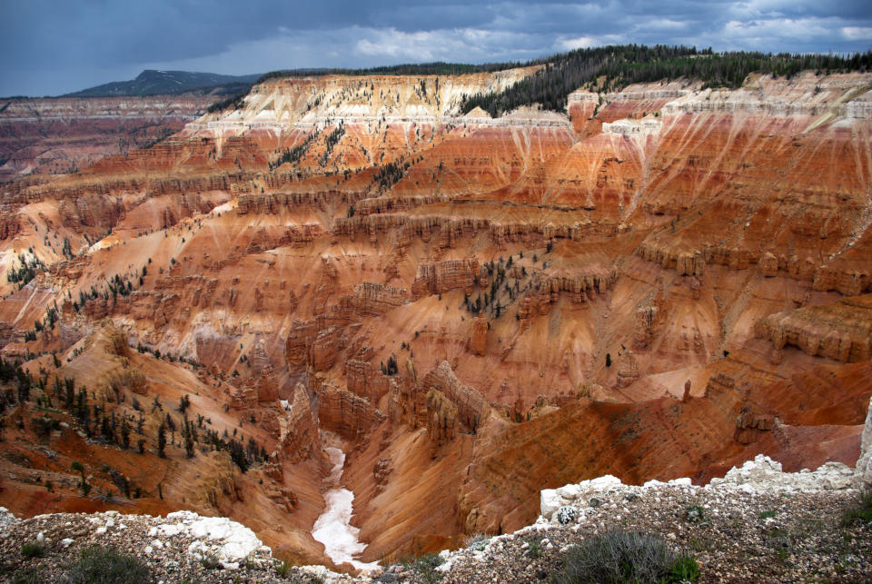 <p>If you thought the Grand Canyon was it, wait until you see this "<a href="http://www.nps.gov/cebr/index.htm">geologic amphitheater</a>" that plunges one half-mile deep into Utah's rugged landscape.</p>