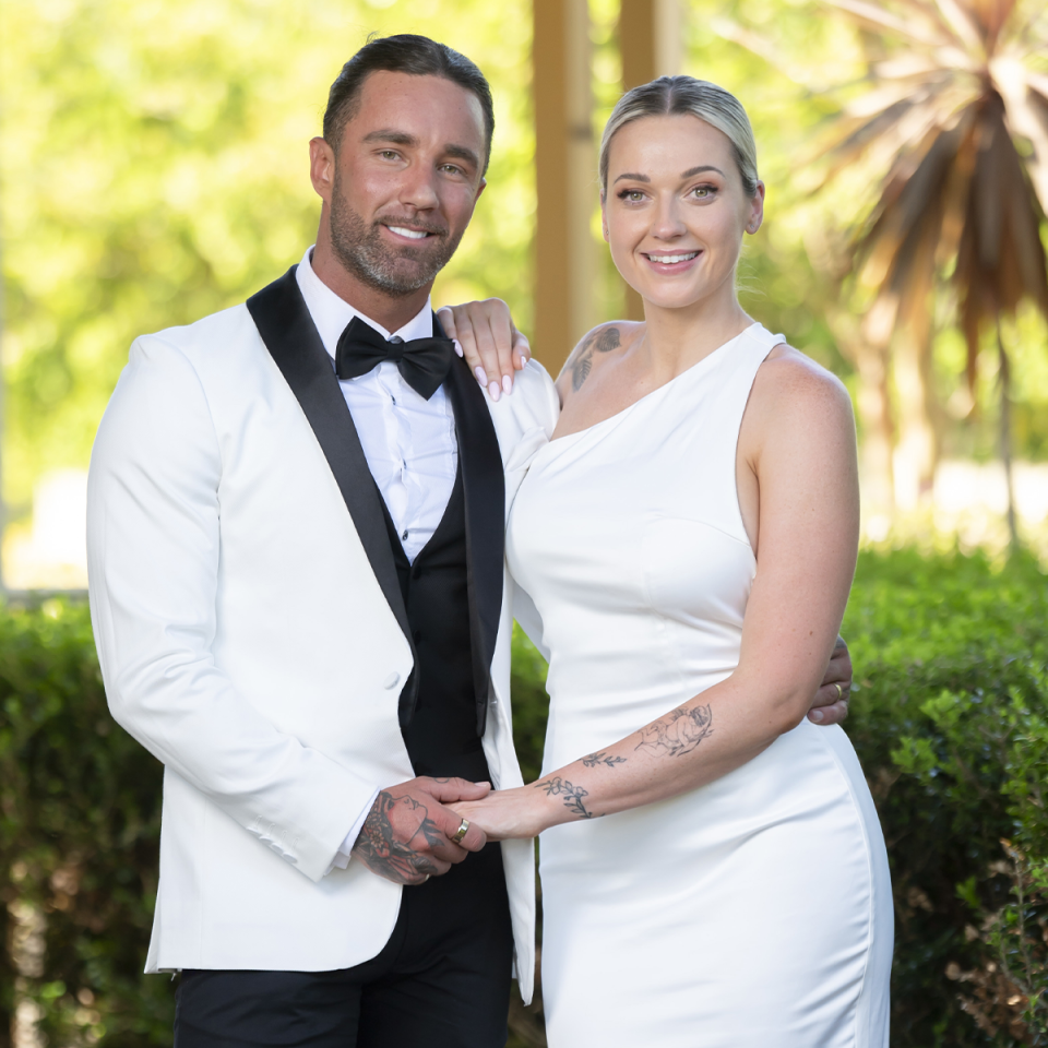 MAFS’ Jack Dunkley and Tori Adams at Final Vows.