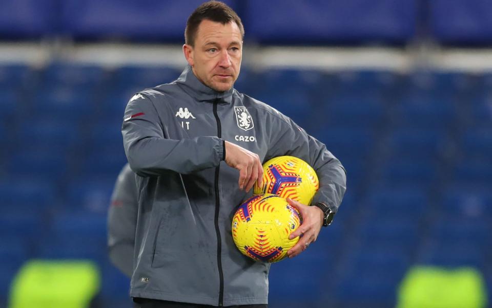 John Terry’s decision to leave Aston Villa is first step towards his ultimate goal - managing Chelsea - GETTY IMAGES